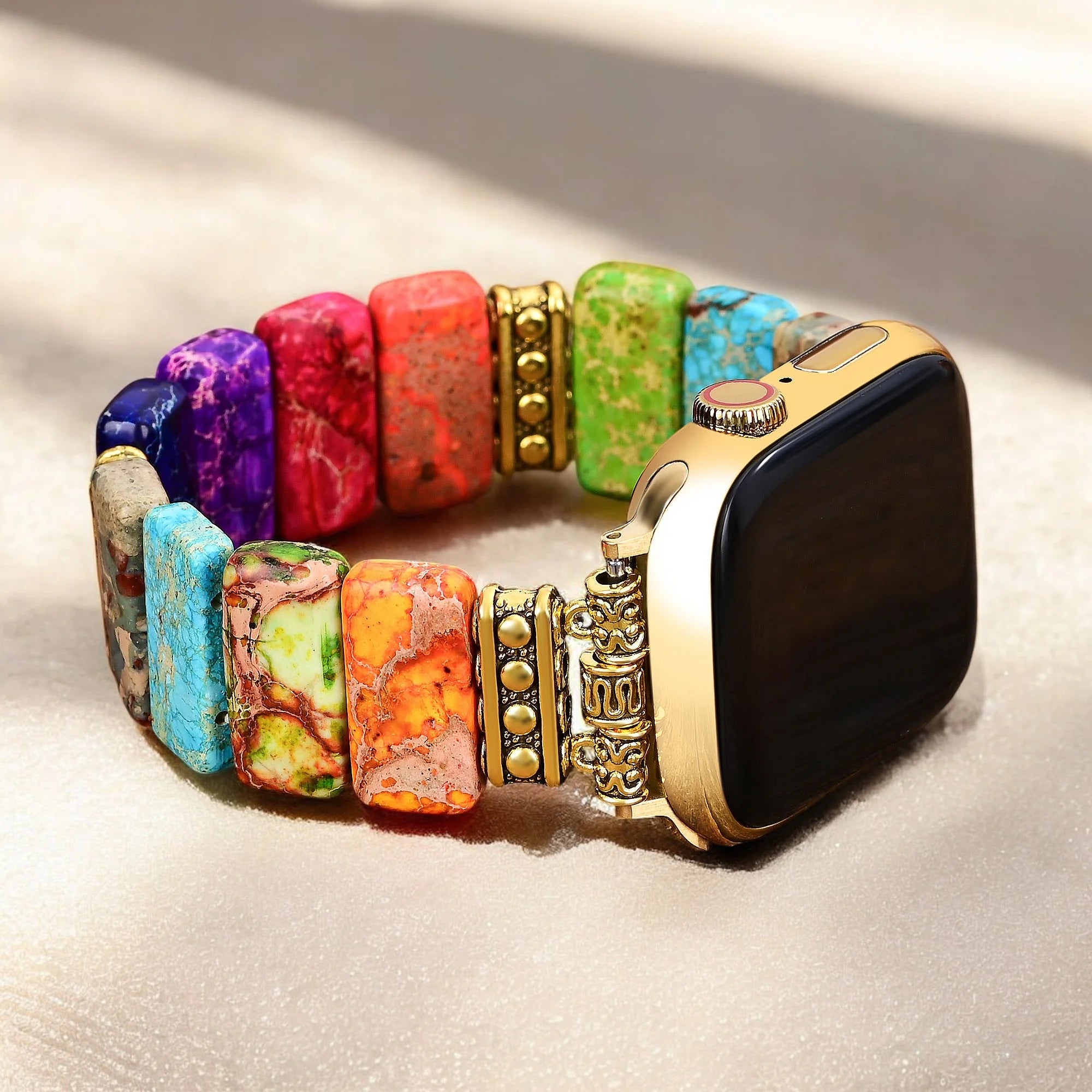 Chic Chakra Stretch Apple Watch Strap
