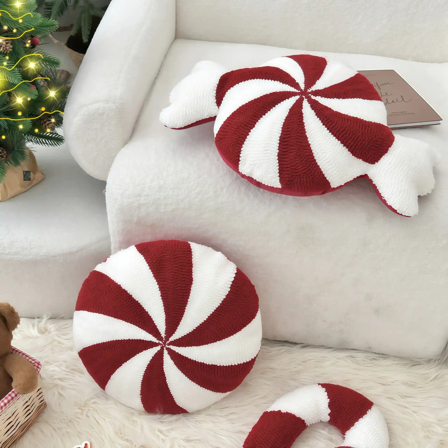 TeakVita Luxe Christmas Shaped Pillows 🎄✨