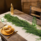 🎄 Christmas Deal: Eco-Friendly Lifelike Norfolk Pine Garland - From $39 (Was $59!)🎄